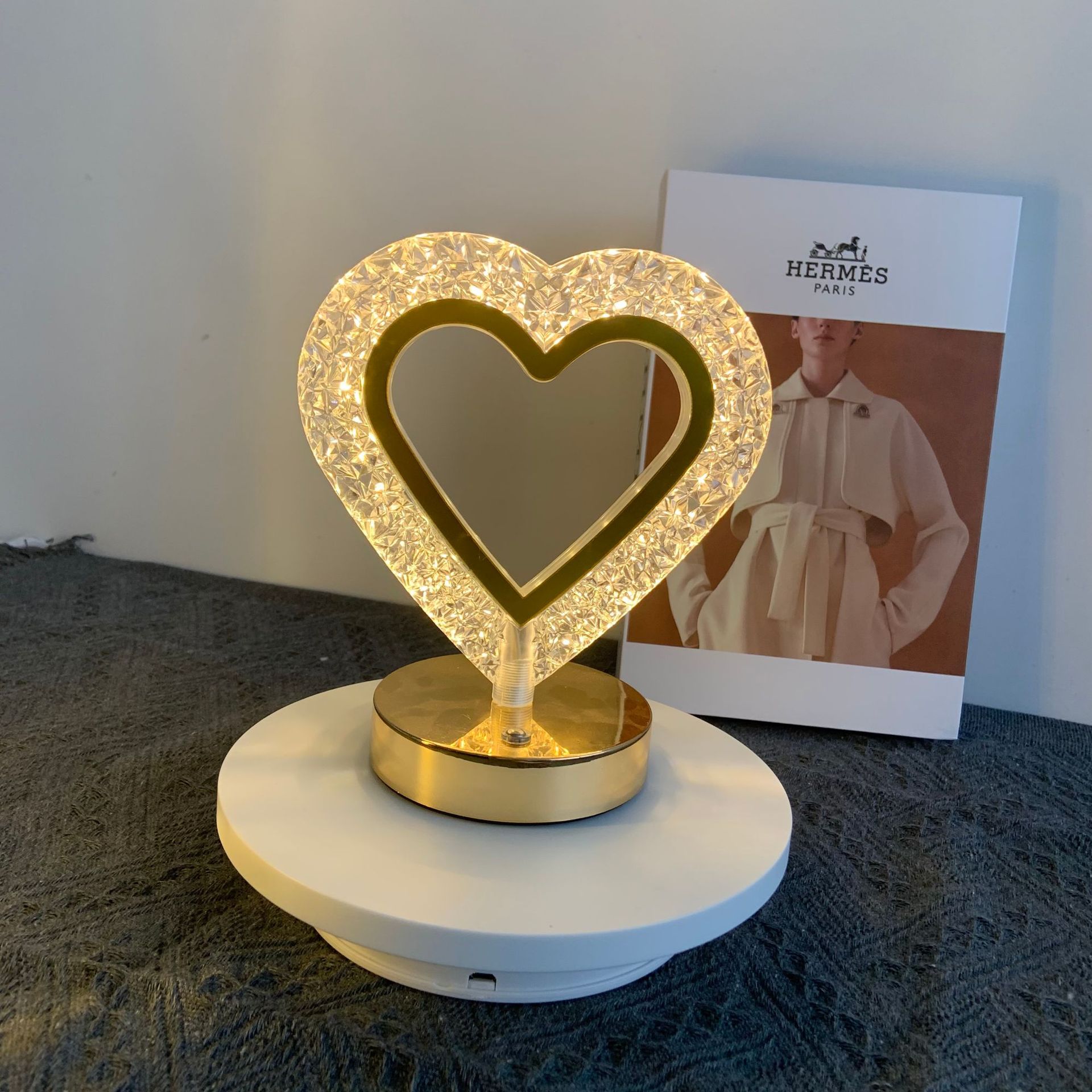 en forme de coeur