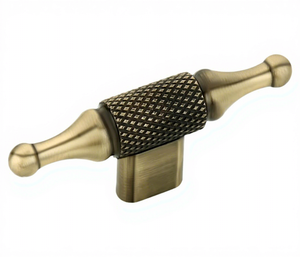Antique Brass <b>Cabinet</b> Drawer Pull Knob Handle for <b>Kitchen</b> Furniture Traditional Design Durable <b>Wall</b> <b>Mount</b> Rectangle Shape - Product Image 2