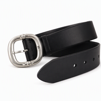 Boucles de ceinture pour hommes d'affaires, logo gravé sur mesure, alliage de zinc, métal résistant à la rouille, anti-rayures, pour ceinture en cuir