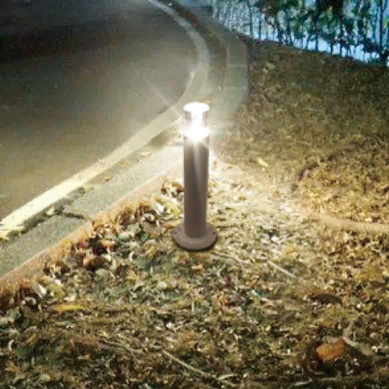12W DC Aluminum Outdoor Waterproof IP65 LED Bollard Garden Lawn Light for Landscape Yard Pathway