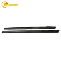 Jupes latérales en fibre de carbone sèche style C, extension de pare-chocs, kit carrosserie pour Tesla Model 3 Highland, performance en carbone véritable 2024+