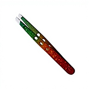 Pinzas Profesionales de Acero Inoxidable Ligeras y Precisas con Punta Inclinada para Depilación Facial y Corporal - Product Image 1