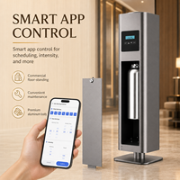 Diffuseur d'arômes commercial de luxe sans eau, sur pied, avec contrôle BT et application, pour grandes surfaces, idéal pour hôtels et bureaux