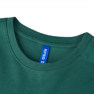 Camiseta de manga corta con cuello redondo para hombre, camiseta informal holgada de color sólido para hombre - Product Image 2