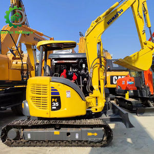 Miniexcavadora usada KOMATSU PC35 de 3,5 toneladas con motor y motor EPA CE de bajo funcionamiento y buenas condiciones - Product Image 5