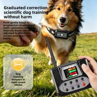 Traceur GPS intelligent mini LCD pour animaux de compagnie, étanche, réfléchissant, ajustable, en ABS, compatible AirTag, prix usine, certifié CE RoHS, livraison directe