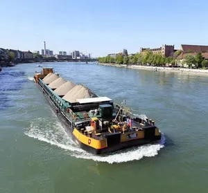 500T barge de trémie fendue autopropulsée pour les projets en mer