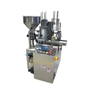 Machine de remplissage automatique pour tasses à crème glacée, appareil en acier inoxydable, fabrication chinoise