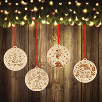 9 pièces de nouveaux ornements suspendus pour arbre de Noël, plaques décoratives, pendentifs, étiquettes