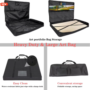 <span class=keywords><strong>Zaino</strong></span> per Artisti Rinforzato Nero con Tracolla Morbida per Conservazione <span class=keywords><strong>di</strong></span> Opere d'Arte, Materiali da Disegno e Poster - Product Image 5