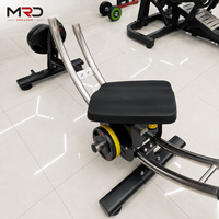 Machine à Crunchs Abdominaux, Équipement d'Entraînement pour la Taille et le Core, Appareil de Fitness pour la Salle de Sport et la Maison