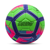 Balón de Fútbol Profesional Talla 5, Cuero PU, para Entrenamiento en Interiores y Exteriores, Cosido a Máquina