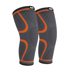 Genouillères et coudières réglables en nylon personnalisées à prix abordable / Paire de genouillères de compression / Soutien articulaire puissant pour le genou - Product Image 1