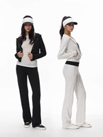 Ensemble de vêtements de détente en tricot doux pour femmes, 2 pièces, sweat à capuche court zippé et pantalon à cordon de serrage, logo personnalisé
