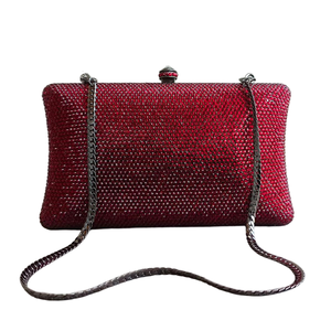 Women Twinkling Rhinestone Cocktail <b>Clutch</b> Purse Removable Chain Crystal Evening Bag Shiny Handbag for <b>Wedding</b> Guest - Product Image 5