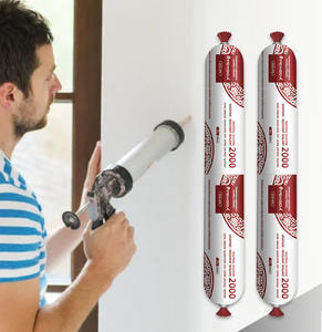 실리콘 실란트 590ml 중립 큐어 실리콘 실란트 화이트 블랙 클리어 건물 창 및 문 CE 인증 실란트 - Product Image 1