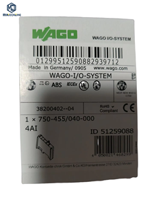 Módulo PLC 750-455/040-000, Módulo de Control Industrial, Módulo de Entrada Digital, Módulo de Controlador Lógico Programable, Automatización Industrial - Product Image 1