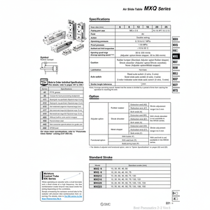 SMC Pneumatics Air Slide Table, piezas neumáticas de alta calidad, de alta calidad - Product Image 1