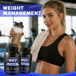 Poudre de protéines de lactosérum pour la musculation, haute teneur en nutriments, pour hommes et femmes, OEM/ODM, sport et remise en forme pour adultes - Product Image 3