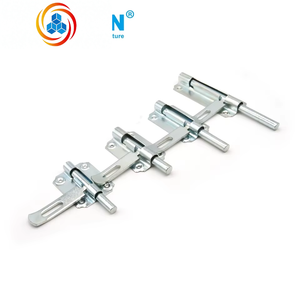 Herrajes para Cocina, Apartamento, Hogar: Cerrojo de Seguridad de Acero de 3/4/5 Pulgadas para Puertas Correderas y Bisagras - Product Image 2