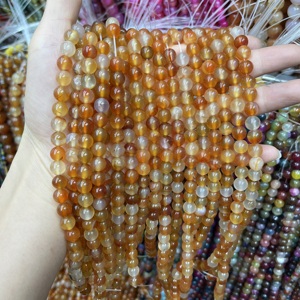 Gemya bán buôn Chất lượng cao tự nhiên Carnelian mã não đỏ lỏng tự nhiên hạt đối với trang sức làm DIY - Product Image 6