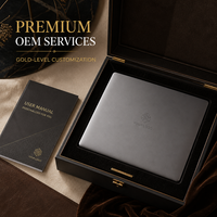 Ordinateur portable OEM personnalisé 15,6 pouces Full HD IPS Intel Core M3-8100Y Dual Core 8 Go de RAM DDR3 SSD Windows 11 Pro Éducation Gris PC