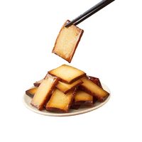 Harga Pabrik Qingzhen 260g Label Pribadi OEM Pengganti Daging Nabati Tinggi Protein Tahu Asap Kering Alami Berbahan Dasar Kedelai
