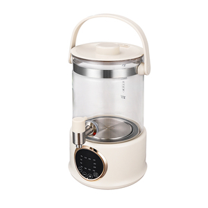 Bollitore Elettrico in Vetro da 2,5L per Casa e Ufficio <span class=keywords><strong>con</strong></span> <span class=keywords><strong>Infusore</strong></span>, <span class=keywords><strong>Teiera</strong></span> <span class=keywords><strong>con</strong></span> Filtro per Zuppe, Porridge, Tè Freddo/Caffè - Product Image 4