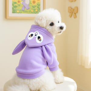 Baju hewan peliharaan musim gugur dan musim dingin, baju sweter kelinci Lulu, baju anjing kucing bahagia, pakaian hewan peliharaan musim gugur, desainer baru - Product Image 1