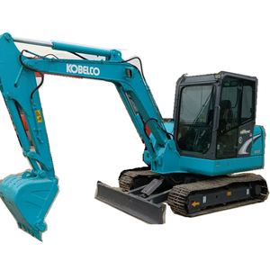 Miniexcavadora usada de 6 toneladas Kobelco SK60 Miniexcavadora de segunda mano 3T 5T 6T 7T KOBELCO SK30 SK35 SK50 SK55 SK60 SK75 Hecho en China - Product Image 1