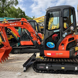 קובוטה משמש U35-4 2018 קומפקטי וזריז 3.5טון מיני יפן u 35 3.5 טון 3.5 גל דיזל רולר חופר עבור צי השכרה צי - Product Image 3