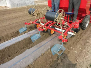 New 2 <b>Rows</b> High Productivity Bearing Sweet Potato Planter <b>Machine</b> for Farm Use - Product Image 6