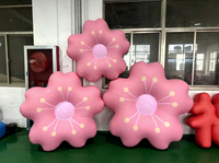 Magnifique tente et arche gonflables en forme de bonbon pour la décoration de fêtes et d'événements, à suspendre au plafond
