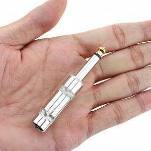 Conector Mono de Audio de 6.35mm, Chapado en Oro, Metálico, Soldado, para Micrófono, Mezclador y Equipos de Audio - Product Image 3