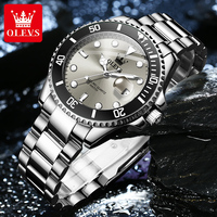 Montre Homme Quartz Classique Luxe Olevs 5885, Vente Chaude, Style Sport Mode Étanche Personnalisé OEM avec Logo