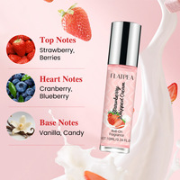 0,34 fl.oz Crème fouettée à la fraise, parfum fruité gourmand en roll-on pour femme, doux, frais, romantique, vente en gros OEM ODM