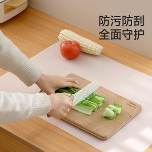 FaSoLa Silicone Kneading Mat Transparent Non-slip Baking Mat For Home Use Cuttable Waterproof Oil-proof Oven Safe - Product Image 2
