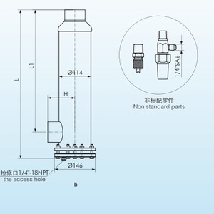 Cartucho de filtro reemplazable Fask Fe-485 para sistemas de refrigeración de unidades de almacenamiento en frío - Product Image 4