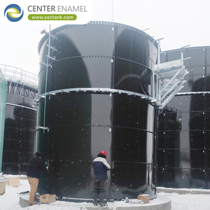 Pabrik Biogas dari Bahan Baku Limbah Hewan/Manusia Menggunakan Tangki GFS (Glass Fused to Steel) Bergaransi 2 Tahun, Proyek Turnkey Tersedia - Product Image 4