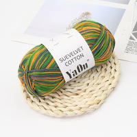 Mélange acrylique fil à tricoter aiguille fil pull écharpe boule de fil