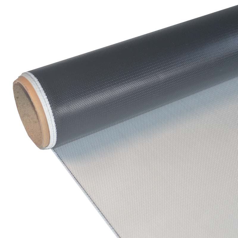 Factory E Glass Glass Fiber Cloth Roller Blind Thermal Insulation Silicone Coated Fiberglass Fabric