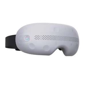 Masque de Sommeil Électrique Intelligent Portable à Vibration, Appareil de Massage pour les Yeux et les Sacs sous les Yeux, 16 Contacts de Massage en Silicone Magnétiques - Product Image 1