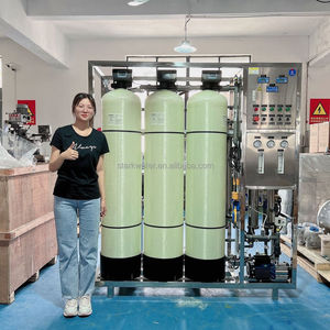 ระบบกรองน้ำขนาดเล็ก 1000 ลิตร/ชั่วโมง ระบบกรอง RO โรงงานกรองน้ำดื่มแบบออสโมซิสย้อนกลับ - Product Image 1