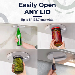 Abrebotellas multifunción debajo del Gabinete Abridores de tarros Tornillo de ahorro Abrelatas Asistencia para el hogar Herramientas de cocina - Product Image 3
