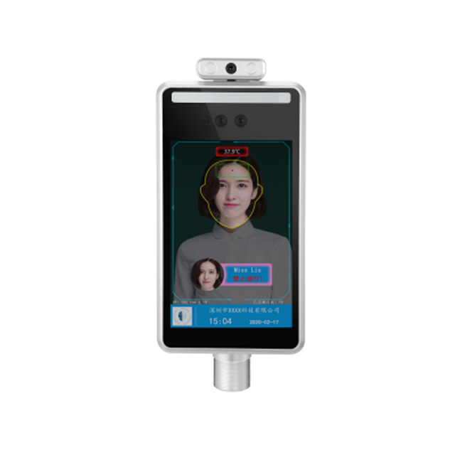 Smart IR Temperature and Facial Recognition Camera Terminal Time Attendance Gate System Access Control Face Recognition
