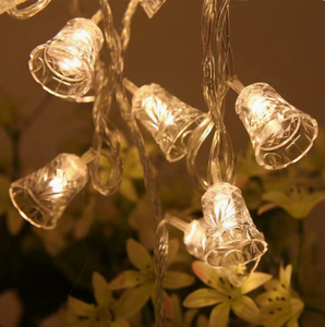 Guirlandes lumineuses étoiles blanc chaud, lumières féériques pour chambre à coucher, décoration murale, mariage, fête, décoration intérieure - Product Image 3