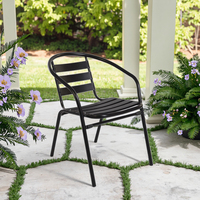 Vente en gros de chaises en aluminium pour l'extérieur chaise empilable chaise de plage