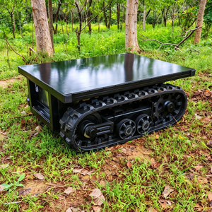 Châssis <span class=keywords><strong>de</strong></span> mini-robot électrique tout-terrain, châssis à chenilles avec moteur sans balais pour la manutention agricole et <span class=keywords><strong>de</strong></span> <span class=keywords><strong>jardin</strong></span> - Product Image 3
