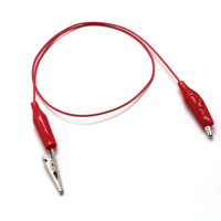 Test OEM ODM Fiche banane isolée de 4mm Fiche banane de 4mm Connecteurs mâles empilables avec pince crocodile et câble