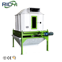 Machine à granulés d'aliments pour animaux RICHI, personnalisable, 1-2T/H, ligne de production d'aliments pour animaux aquatiques, bétail, ruminants, volailles
